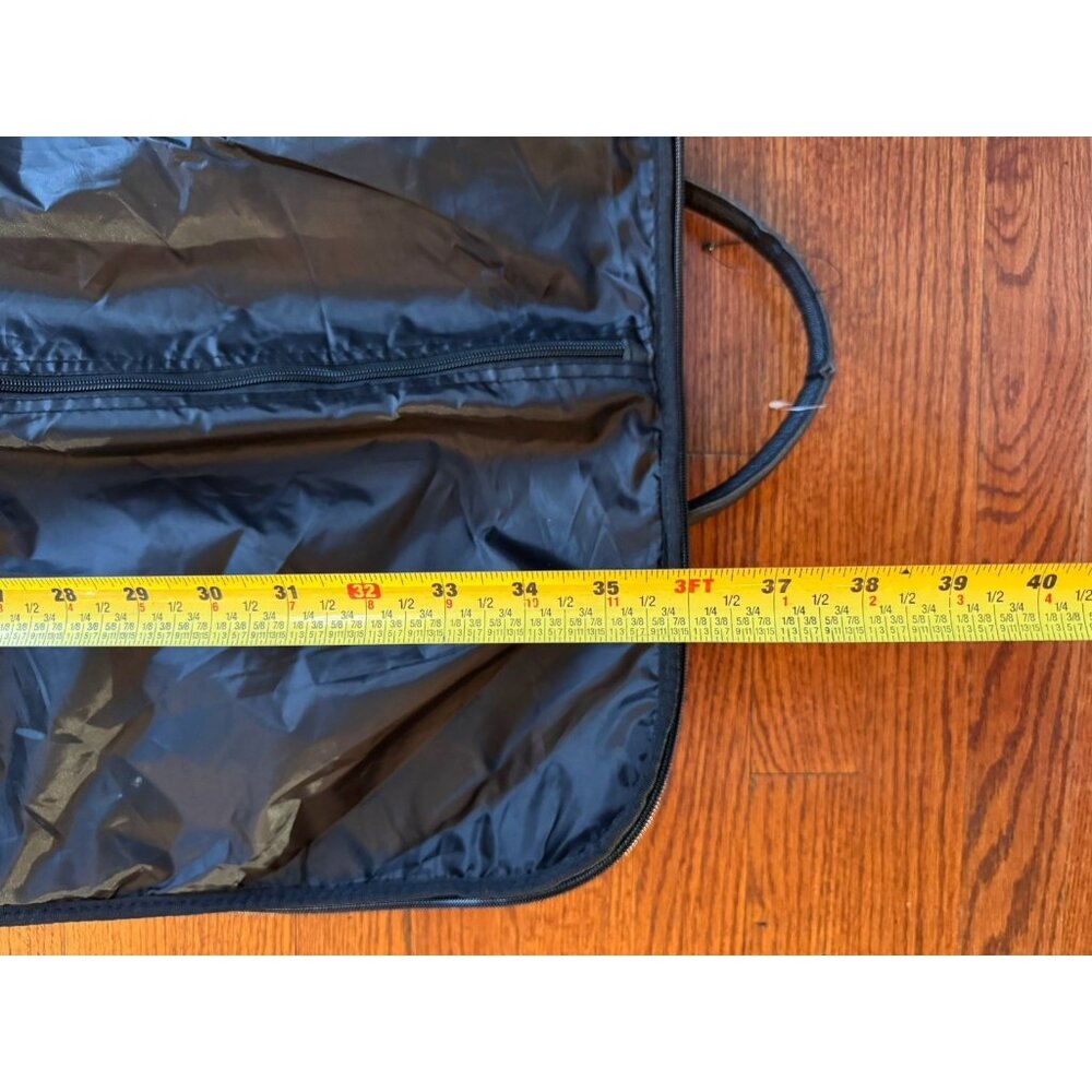John Varvatos Duffle Suit Weekender Bag Convertible Garment Suit Carry On - Picture 13 of 14